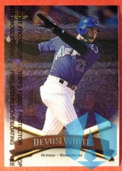 1998 Topps Finest Devon White #181 Diamondbacks